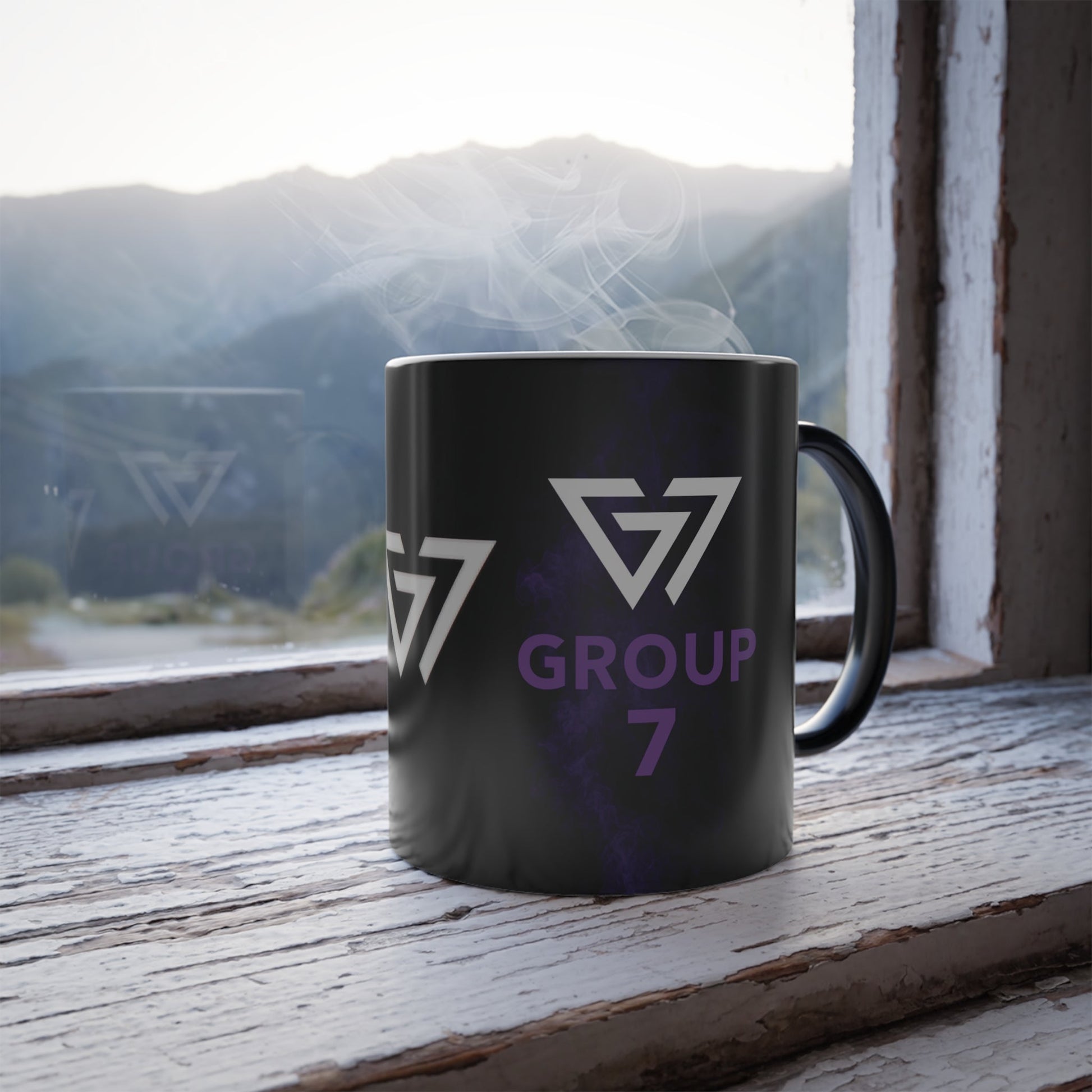 Color - Changing G7 Mug — 11 oz Heat Reveal Coffee Cup - G7store